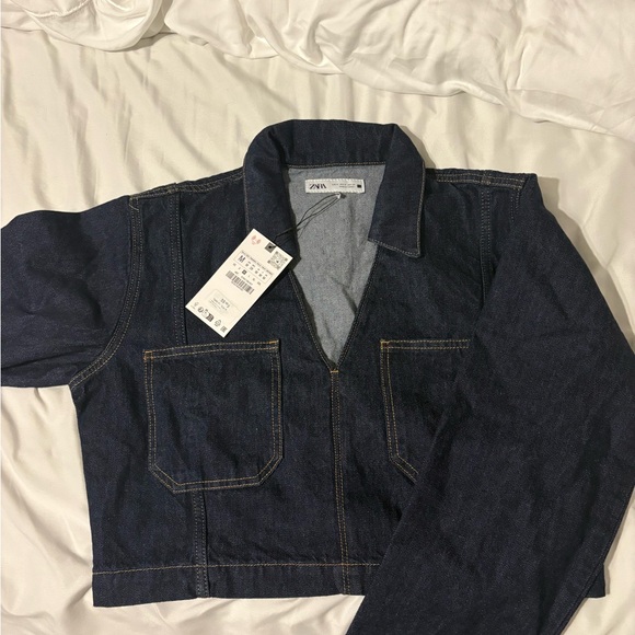 ZARA DENIM JACKET - Picture 2 of 4